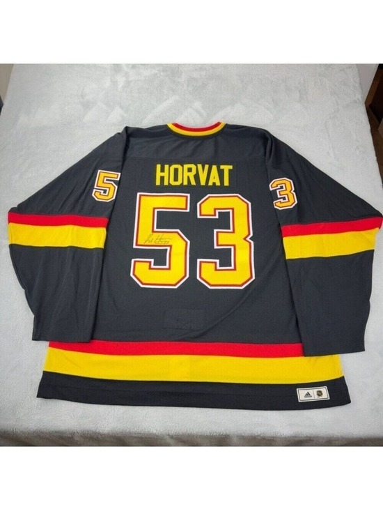adidas Other - Adidas Vancouver Canucks Men's Sz 56 US Bo Horvat Signed Fly Skate Hockey Jersey